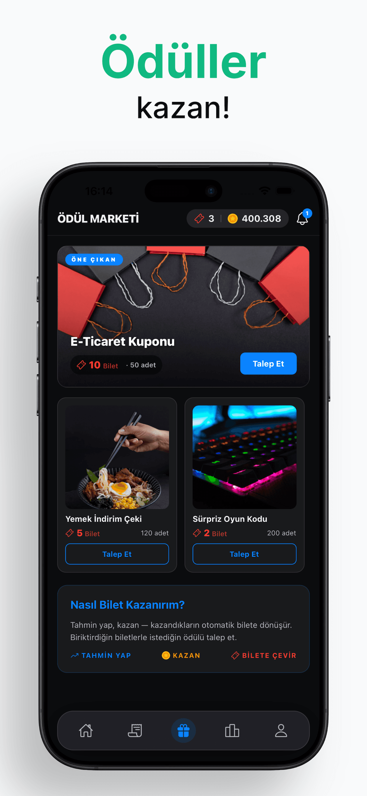 Coinleri Biriktir, Ödülleri Kap!